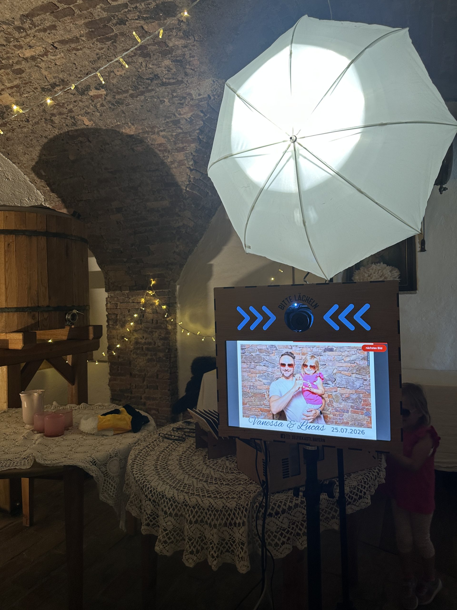 Selfiekastl Fotobox aus Zandt im Landkreis Cham